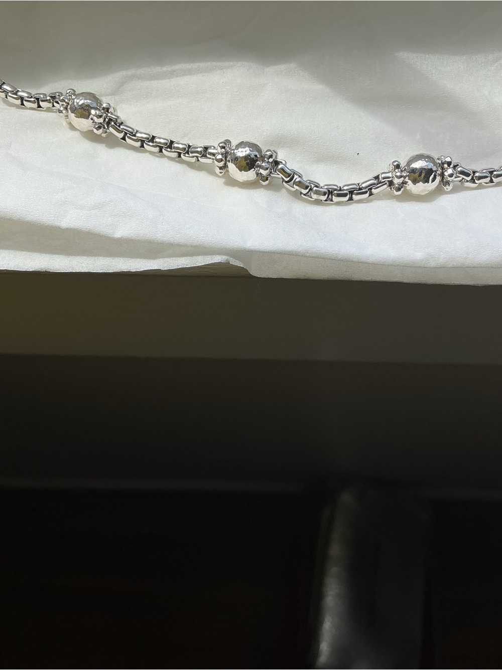 JAI BY JOHN HARDY STERLING SILVER BEAD BRACELET - Picture 6 of 8